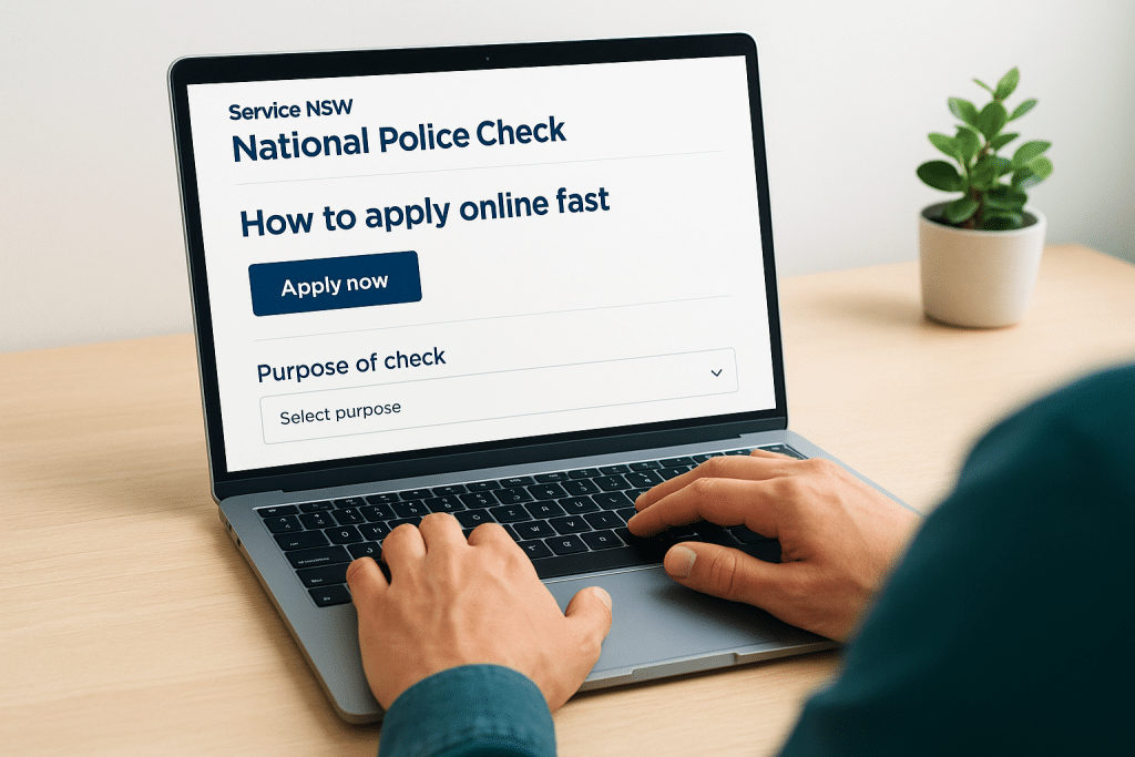 Service NSW National Police Check: How To Apply Online Fast
